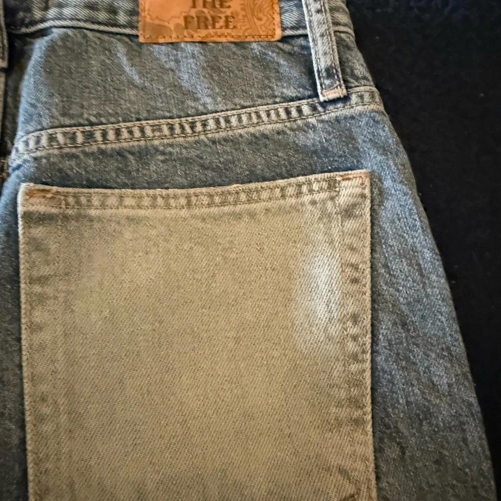 We The Free  Wide Leg ripple cropped Jeans. New with plastic tag. - Picture 7 of 7